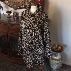 Roman’s faux Leopard coat